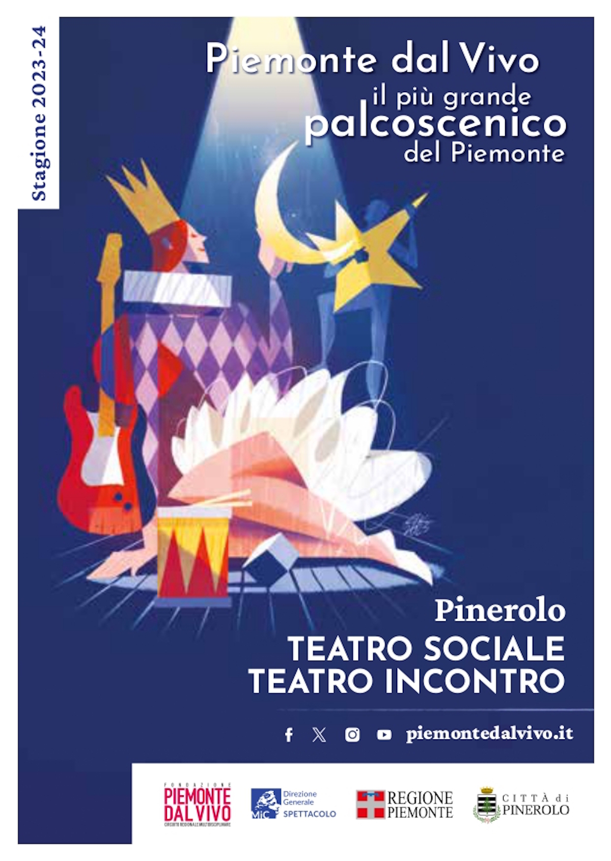 Apre la stagione 2023-24 del Teatro Sociale e del Teatro Incontro di Pinerolo