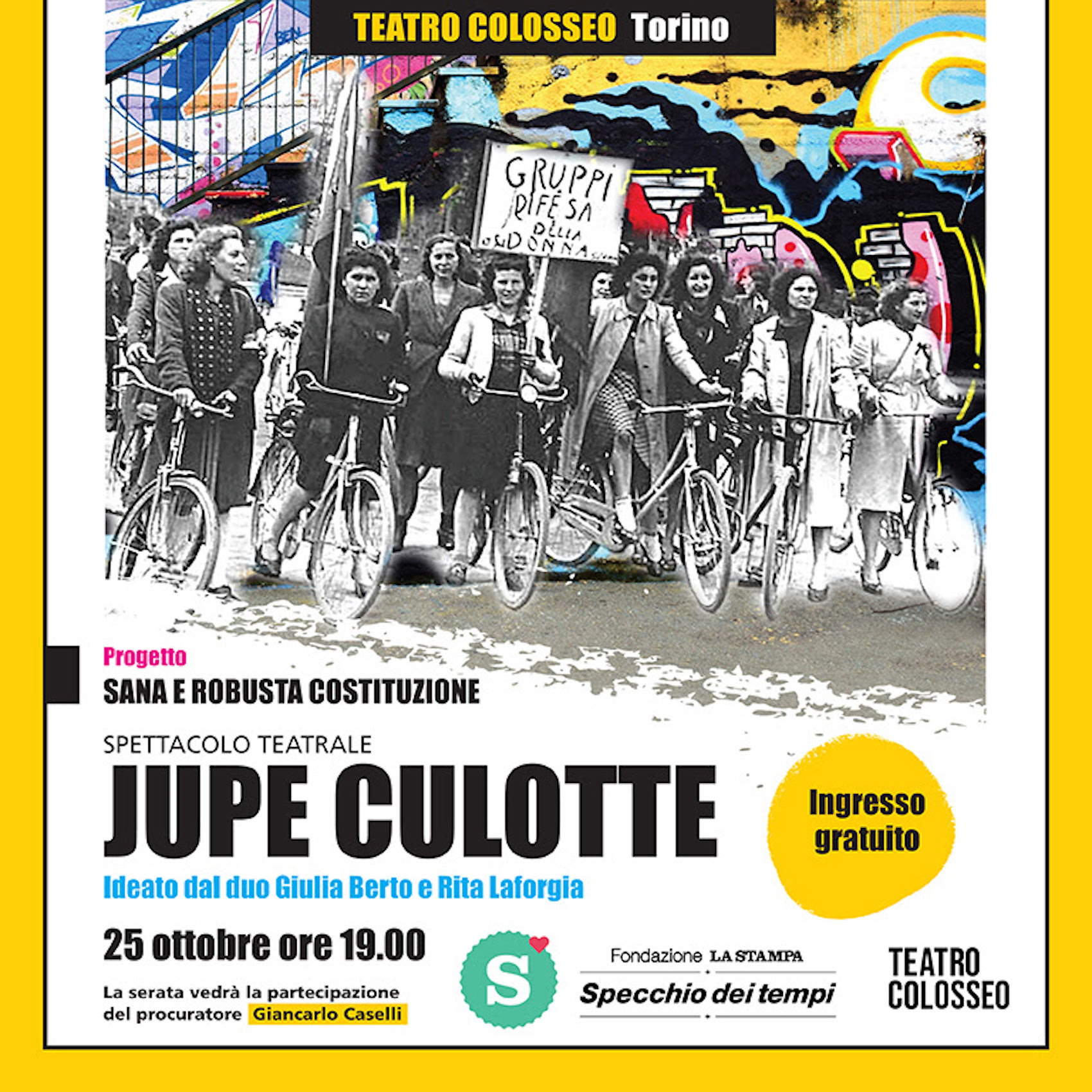 Jupe Culotte, spettacolo in scena al teatro Colosseo di Torino il 25 ottobre 2023