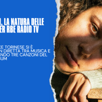 Gaia Morelli, La Natura delle Cose live acustico per RBE radio Tv