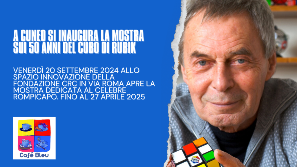 A Cuneo apre la mostra dedicata ai 50 anni del Cubo di Rubik