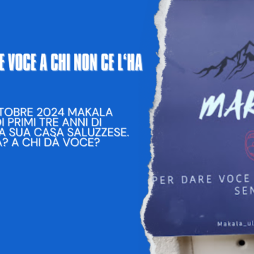 Makala, dare voce a chi non ce l'ha a Saluzzo