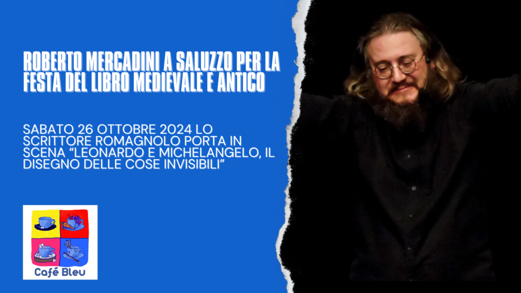 Roberto Mercadini in scena a Saluzzo con uno spettacolo su Leonardo e Michelangelo