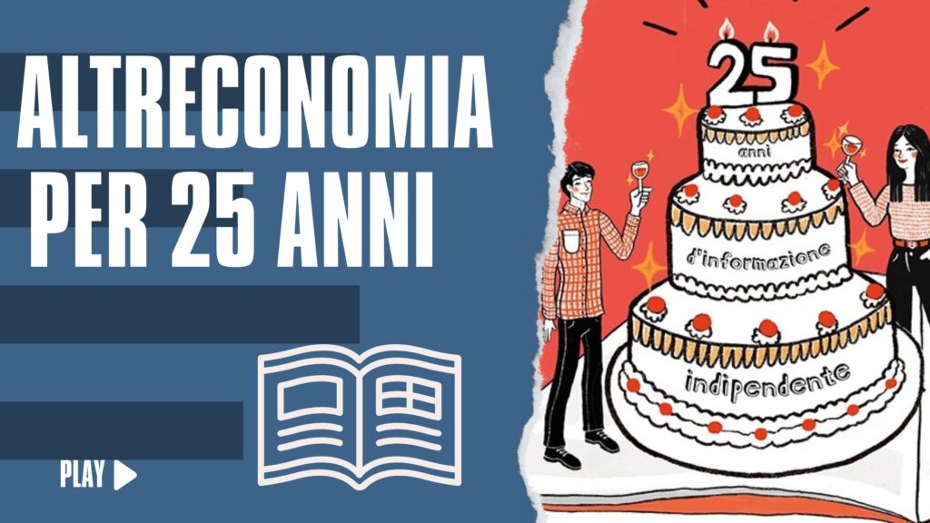 25 anni di Altreconomia