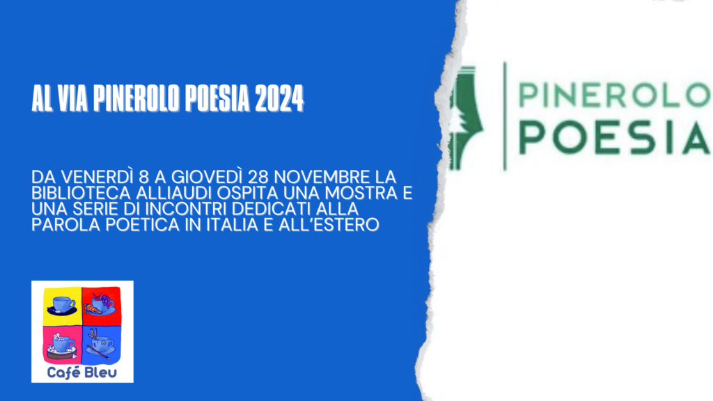 Al via Pinerolo Poesia 2024