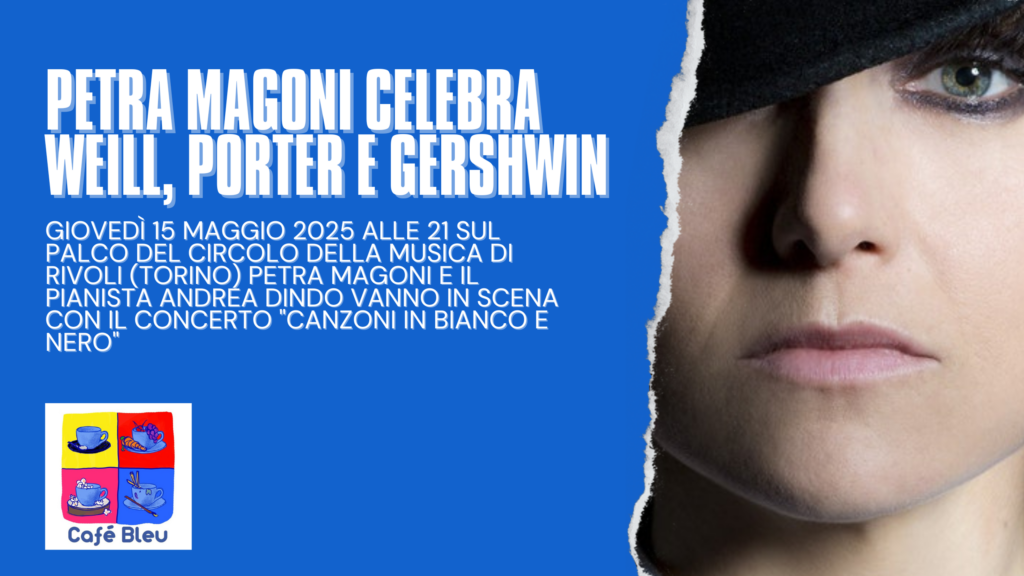 Petra Magoni in scena al Circolo della Musica di Rivoli con il concerto Canzoni in bianco e nero