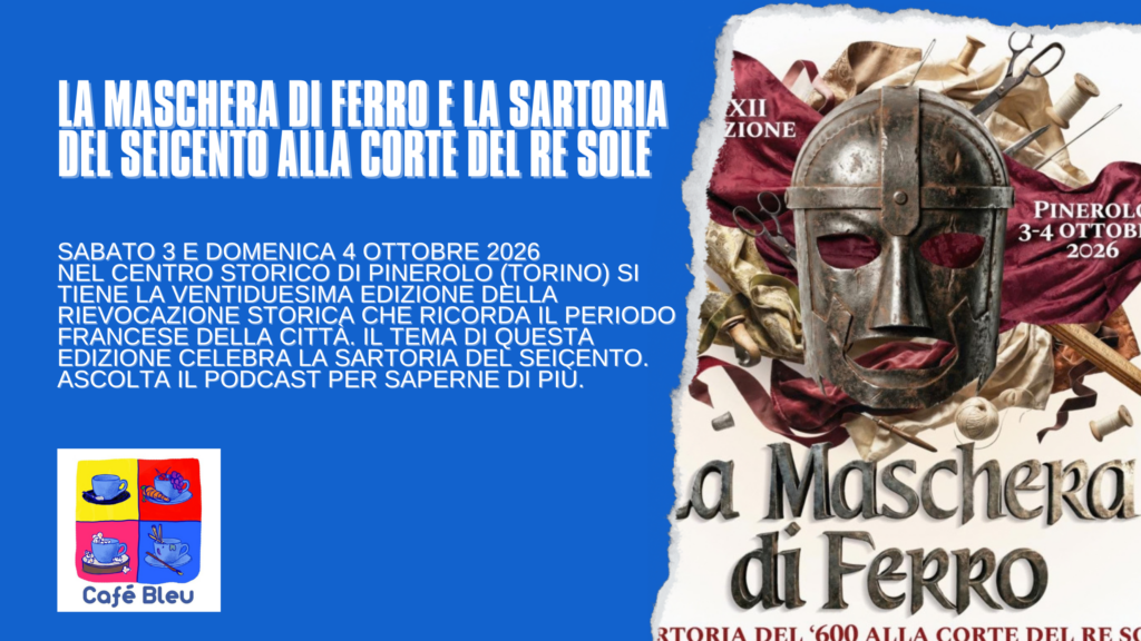 Sabato 3 e domenica 4 ottobre 2026 a Pinerolo torna La Maschera di Ferro